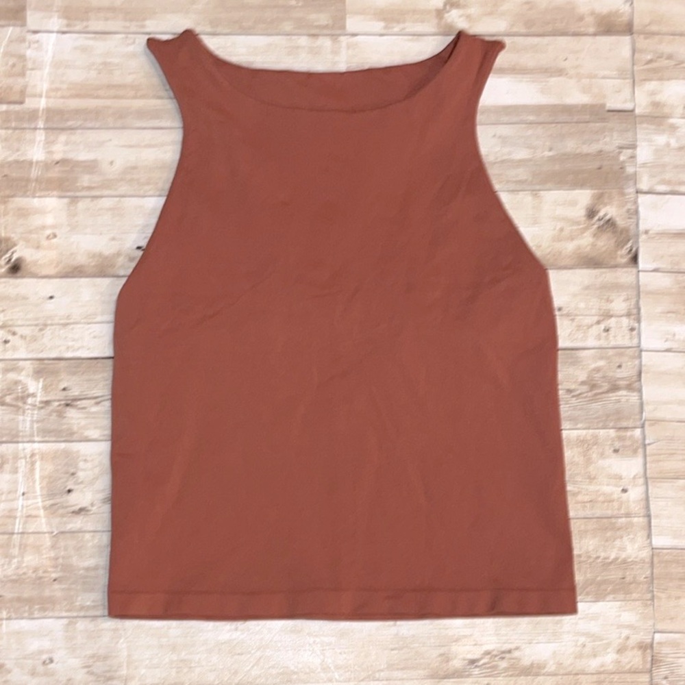 Intimately free people cropped tank with bralette size M/L